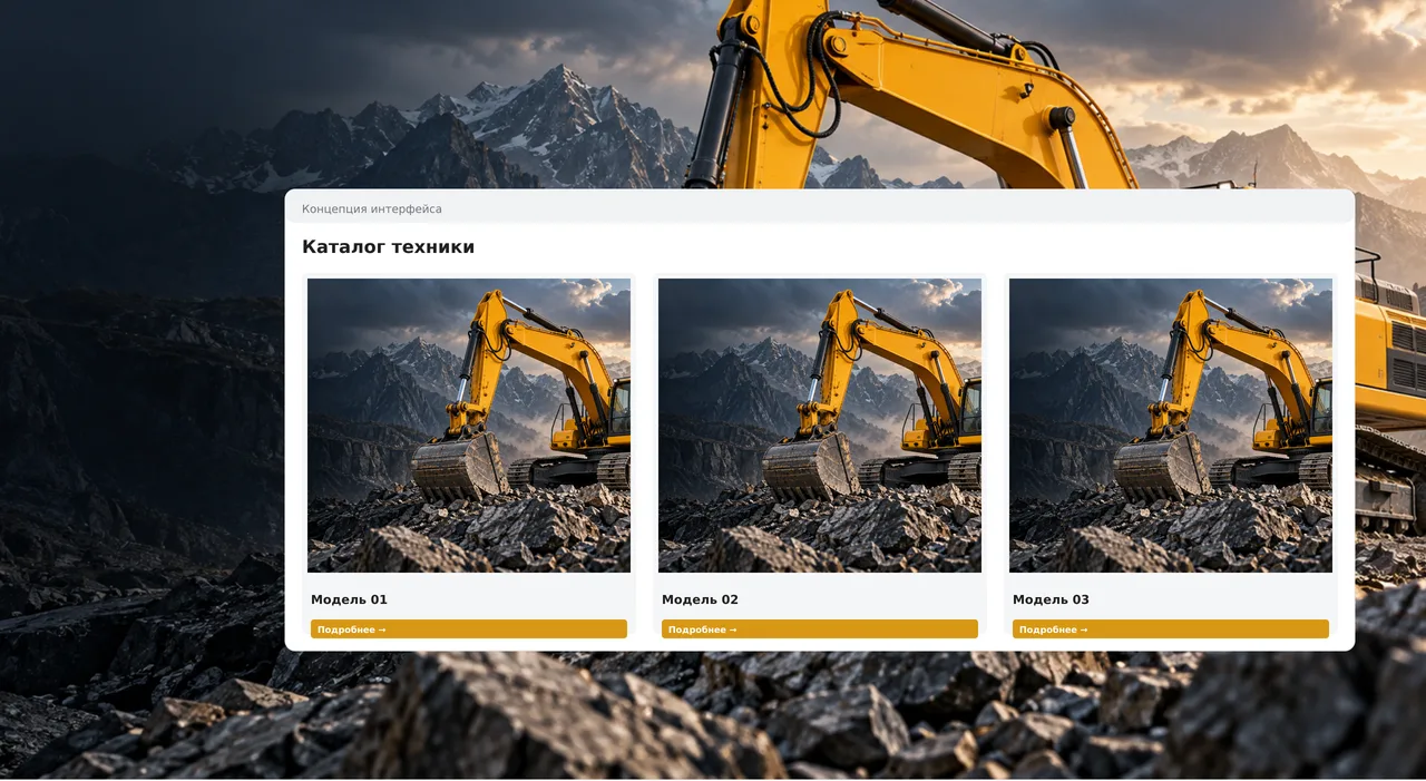 KAILION — каталог спецтехники и карточка модели